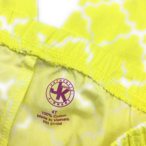 J.KHAKI Yellow Pants 4T - Picture 2 of 6